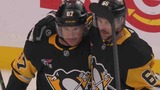 Crosby sets up goal to tie Steve Yzerman for seventh all-time in points