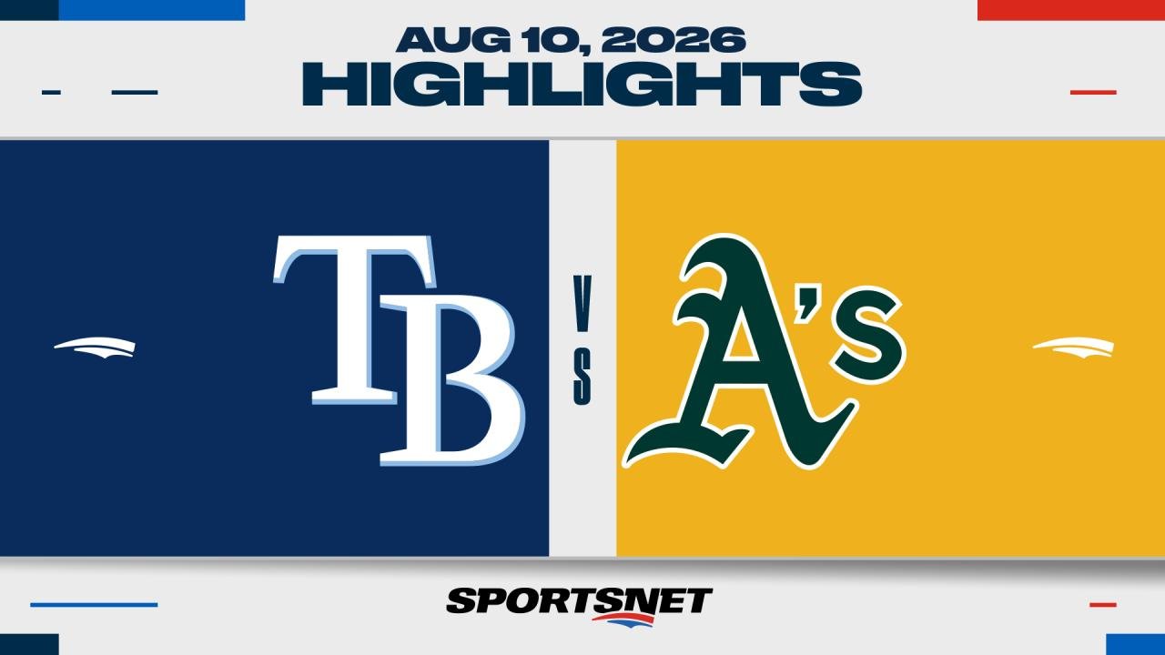 MLB Highlights: Rays 10, Athletics 6