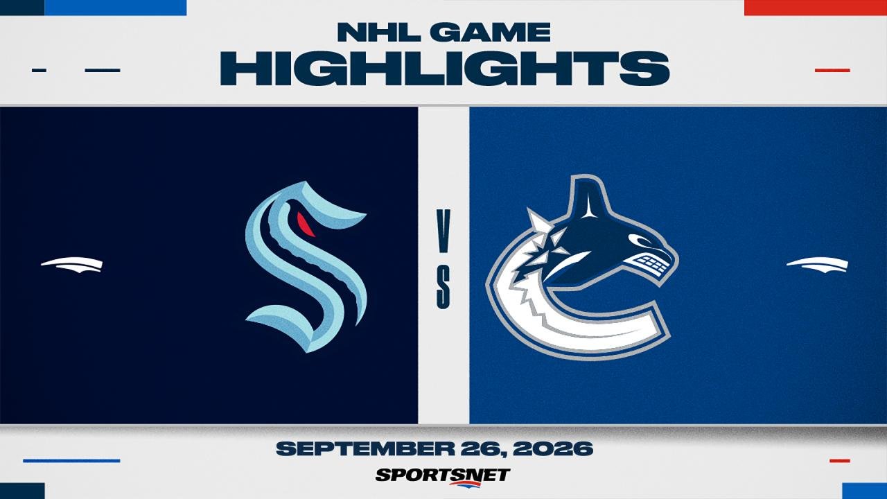 NHL Pre-Season Highlights: Canucks 4, Kraken 3