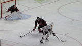 Blackhawks’ Foligno pots slick spinning backhand goal off perfect feed from Bedard