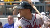 Braves’ Olson crushes his 25th homer of season out of the stadium