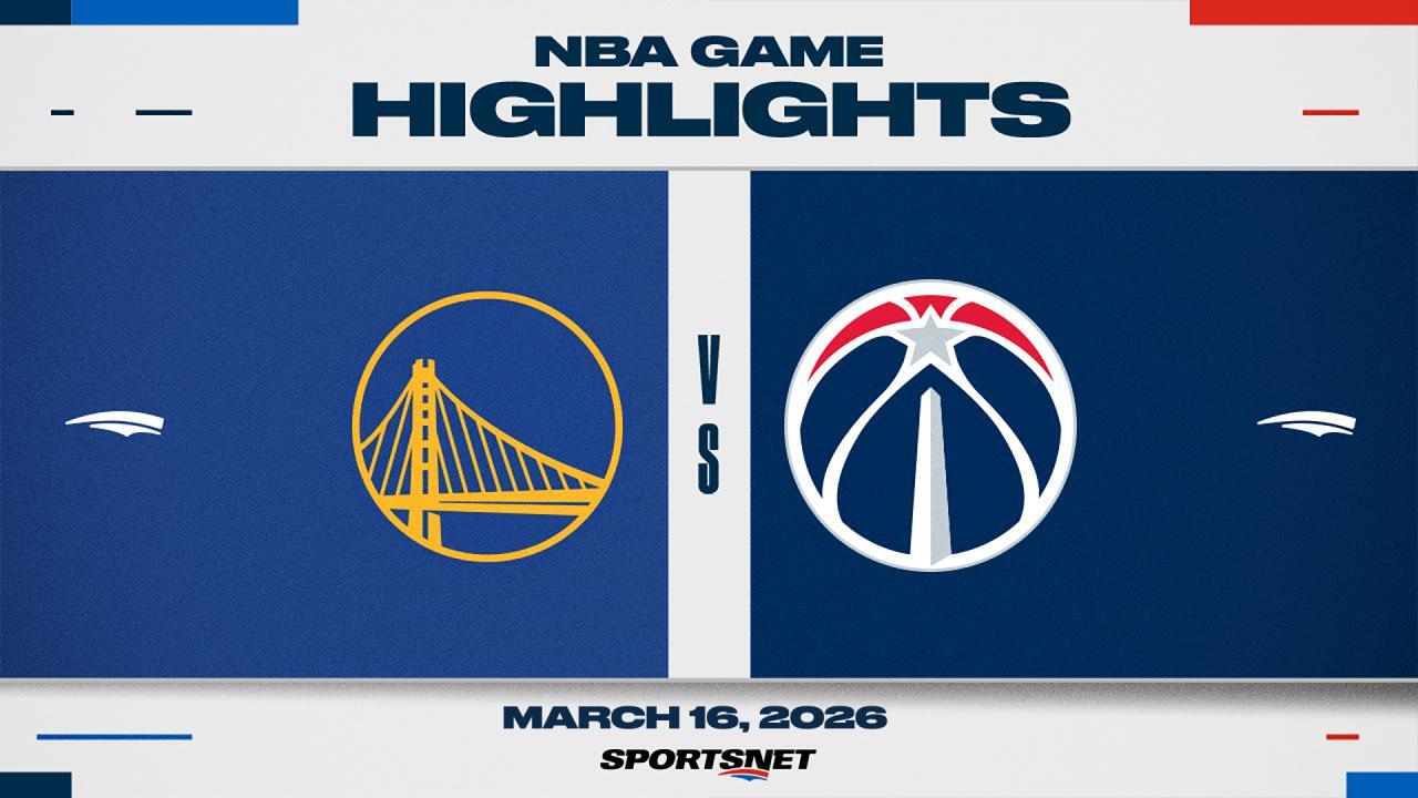 NBA Highlights: Warriors 125, Wizards 117