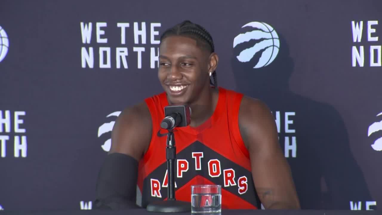 Raptors’ Barrett on Kawhi: ‘He’s a proven winner, Hall of Fame player’