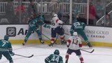 Panthers’ Barkov exits game after awkward fall against Sharks