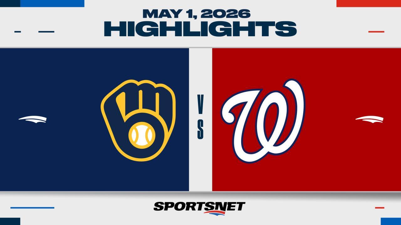 MLB Highlights: Brewers 6, Nationals 1