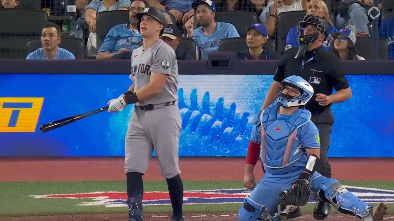 Yankees' Rice, Caballero break game open vs. Blue Jays