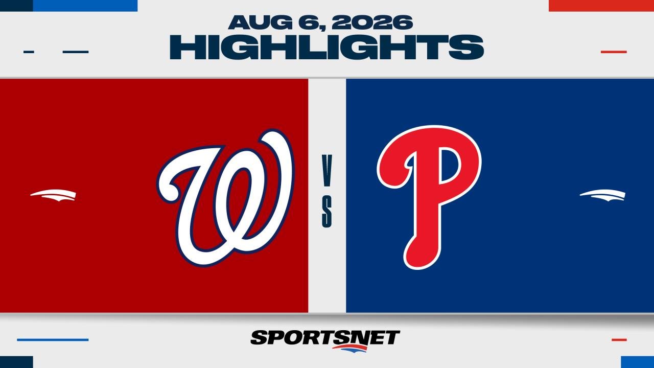MLB Highlights: Phillies 7, Nationals 3