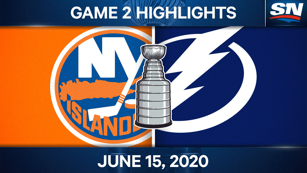 Lightning respond in fitting way for defending champs to beat Islanders in  Game 2