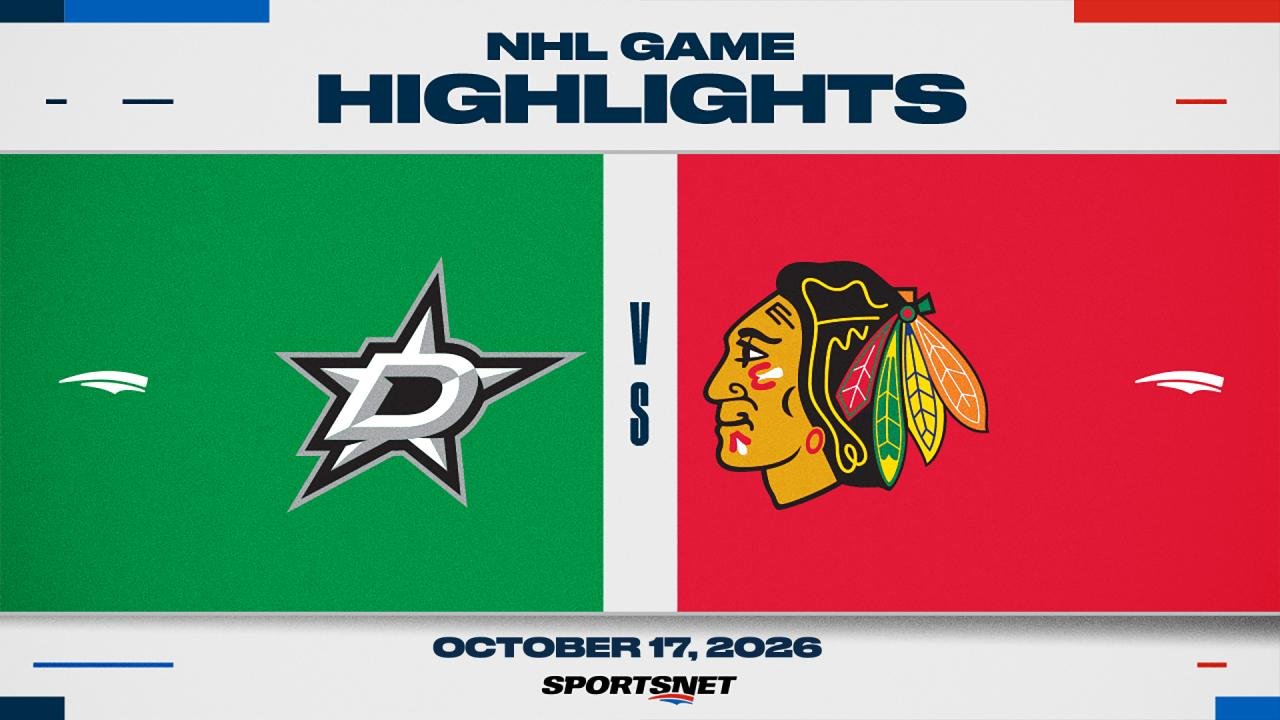 NHL Highlights: Stars 4, Blackhawks 0