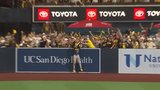 Gotta See It: Brewers’ Mitchell robs Machado of homer at the wall