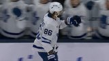 Marchenko redirects puck past Greaves to score against former team