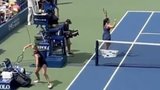 Boisson has major meltdown, destroys two rackets after US Open loss