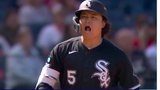 White Sox’s Murakami blasts two-run homer against Guardians in ALDS