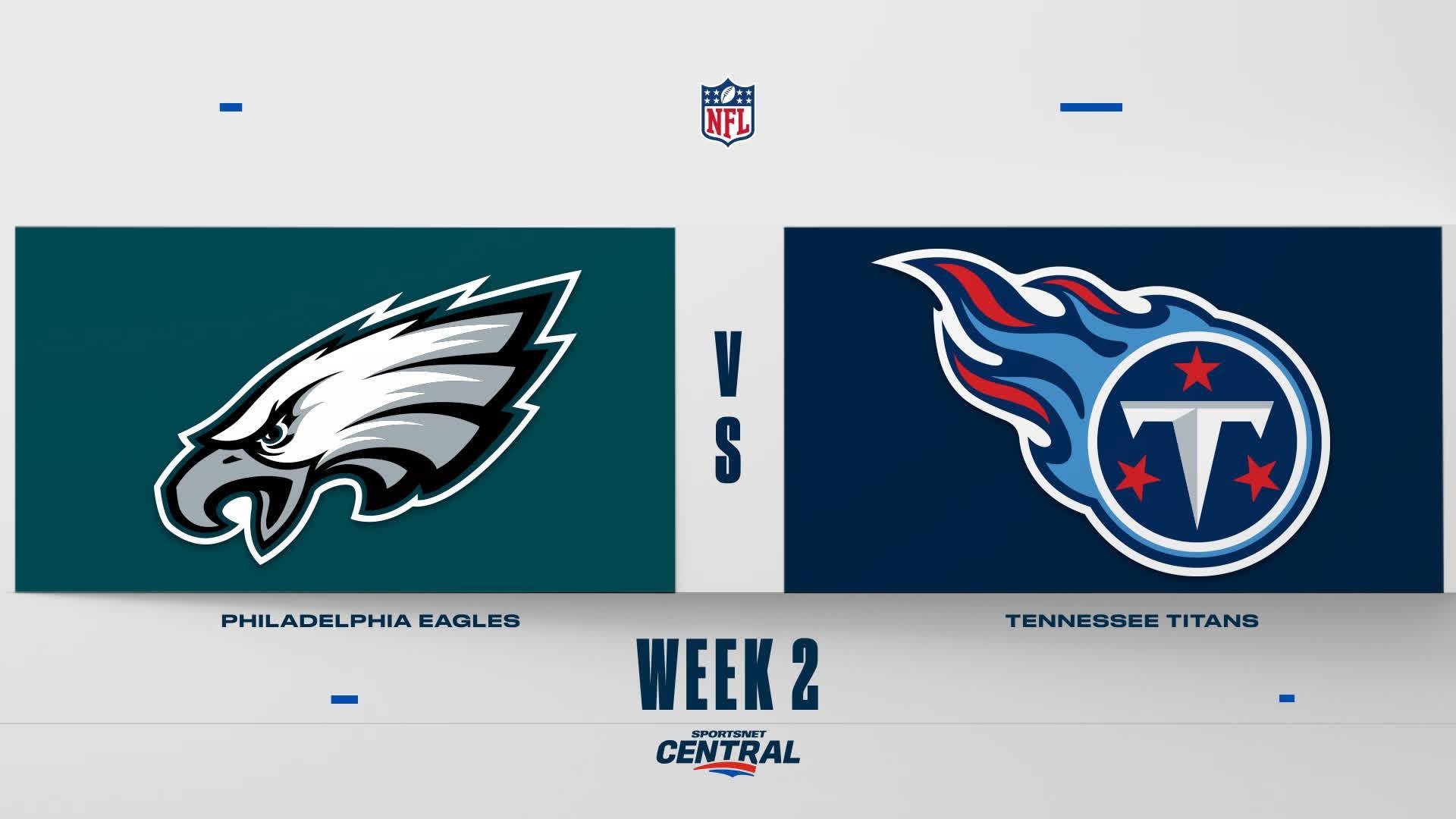 NFL Highlights: Eagles 24, Titans 20