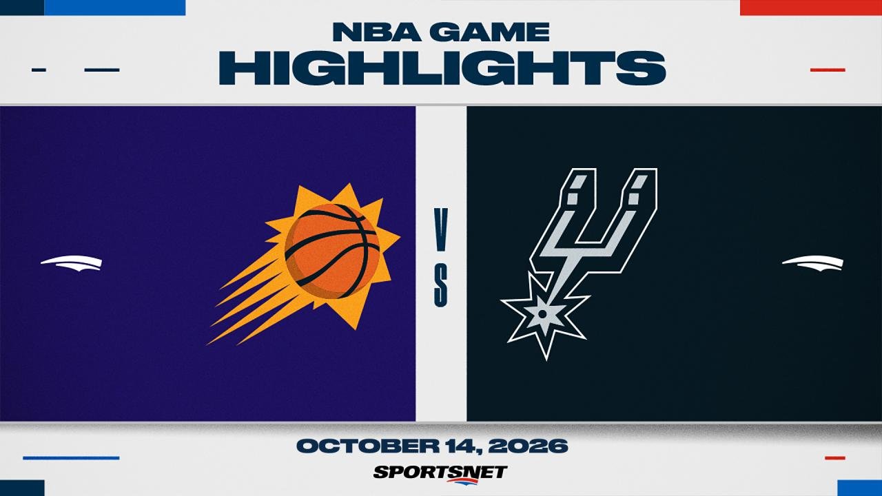NBA Pre-Season Highlights: Spurs 123, Suns 103