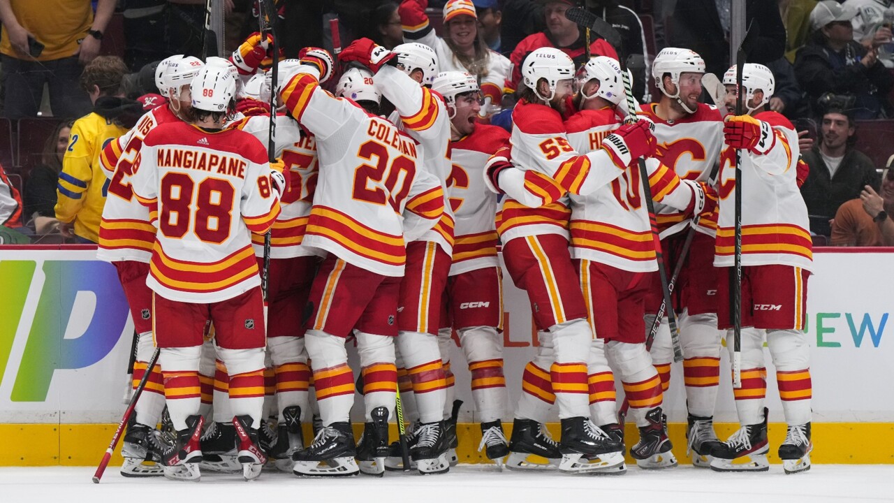 Flames advance to Stanley Cup Playoffs with Game 4 win over Jets