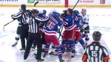 Tempers flare between Rangers and Mammoth as Laba gets dropped