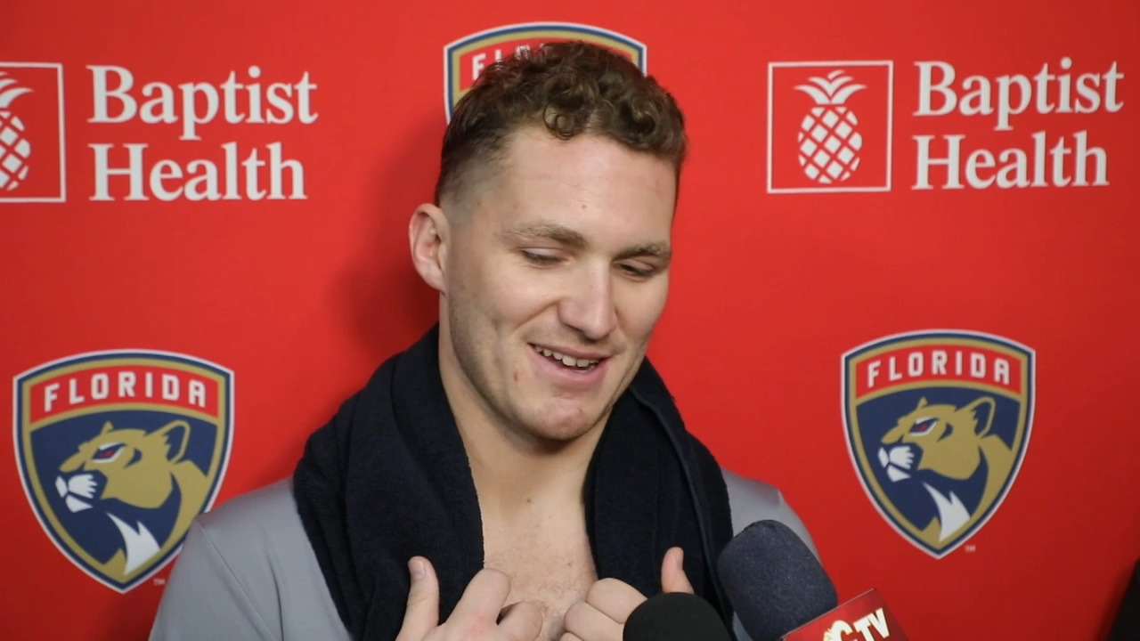 Sunny days: Panthers' Tkachuk loving Florida vibes as he gears up to face  Flames