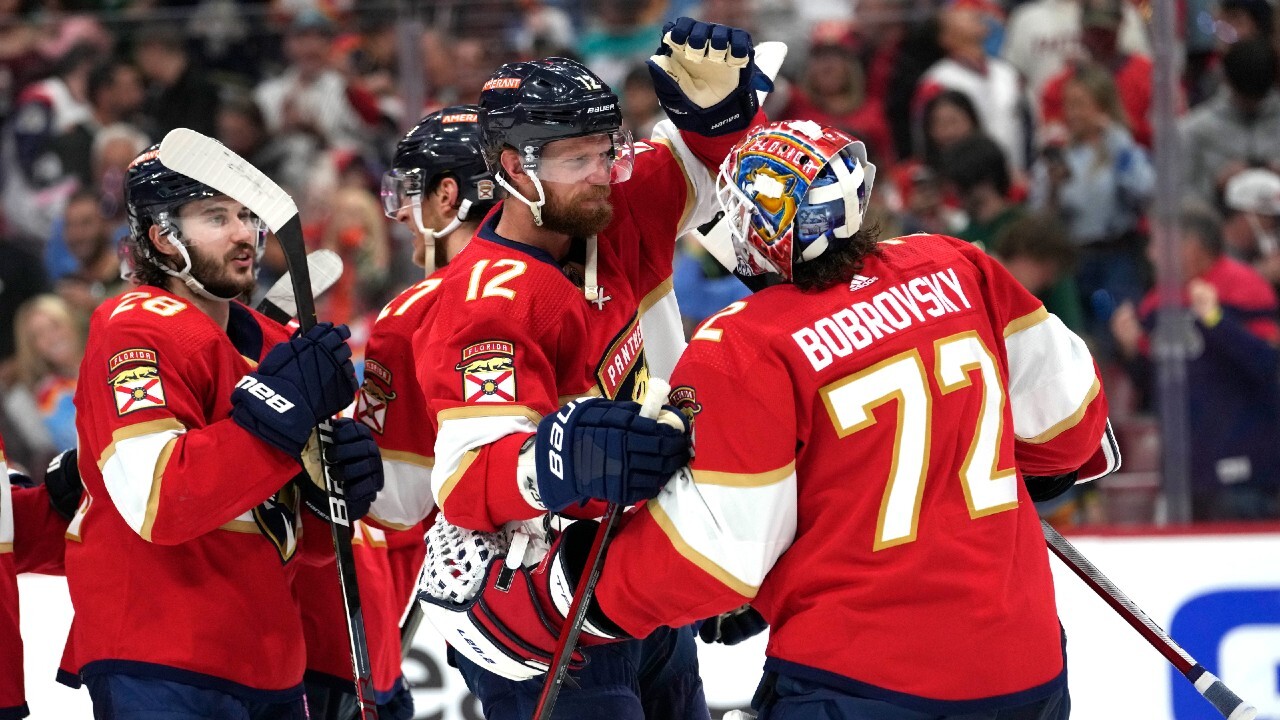 I love it here': New father Sergei Bobrovsky starts third season with  Panthers in great place mentally and physically