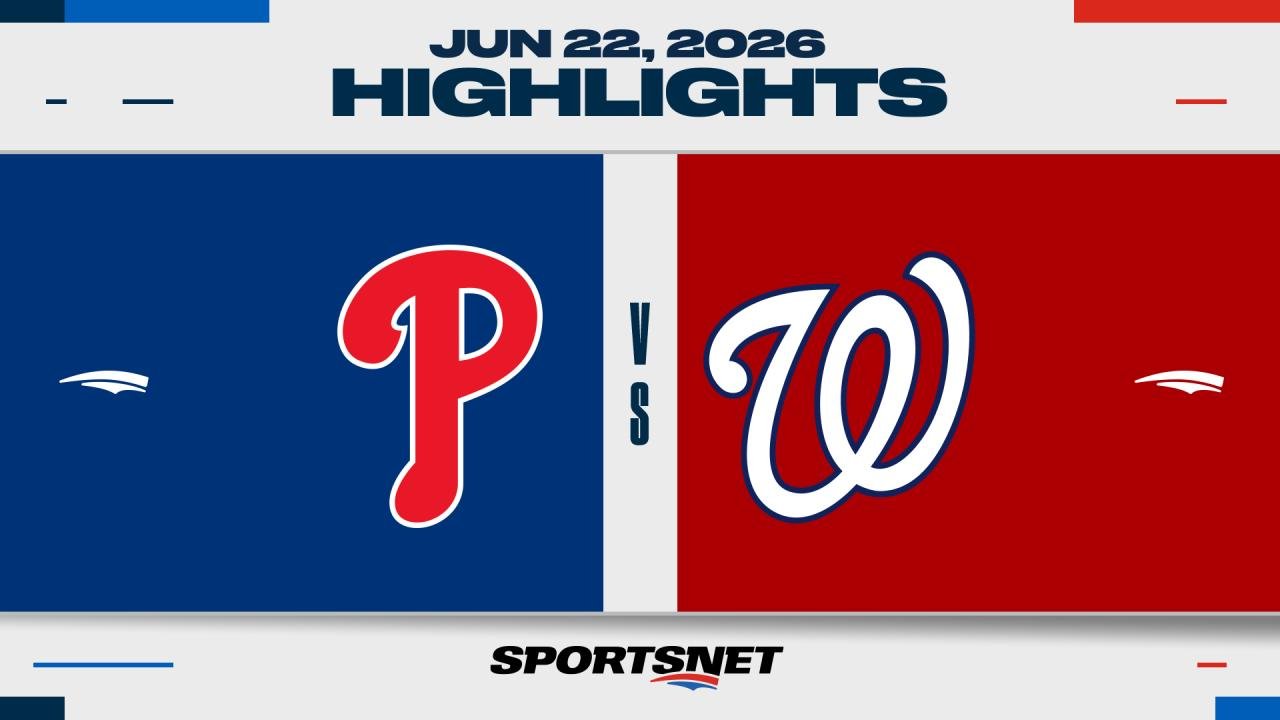 MLB Highlights: Nationals 4, Phillies 1