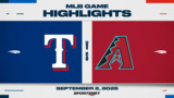 MLB Highlights: Diamondbacks 5, Rangers 3
