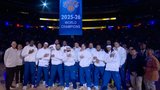 Knicks raise 2025-2026 championship banner for first NBA title in 53 years