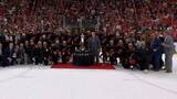 Hurricanes accept Prince of Wales trophy after defeating Canadiens
