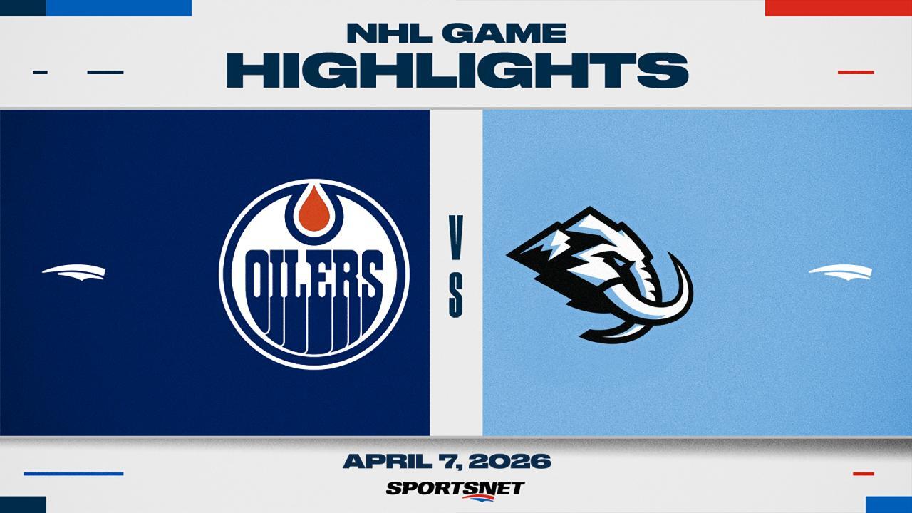 NHL Highlights: Mammoth 6, Oilers 5 (OT)