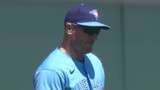Blue Jays’ Varsho makes sweet catch by the fence to preserve no-hitter