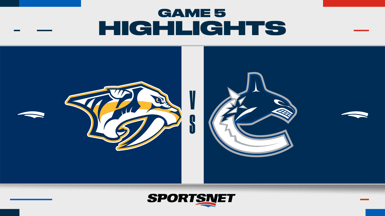 NHL Game 5 Highlights: Predators 2, Canucks 1