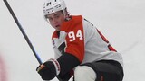 Flyers’ Martone goes bar down to score in his playoff debut