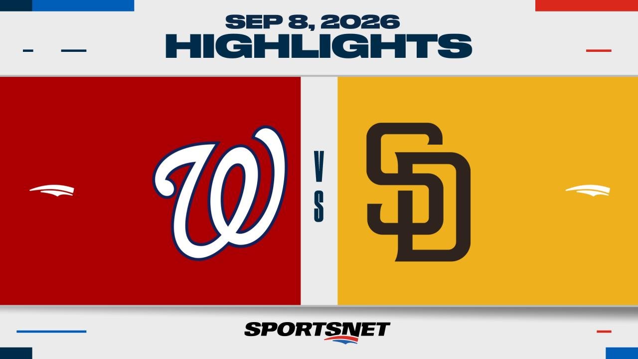 MLB Highlights: Padres 5, Nationals 4