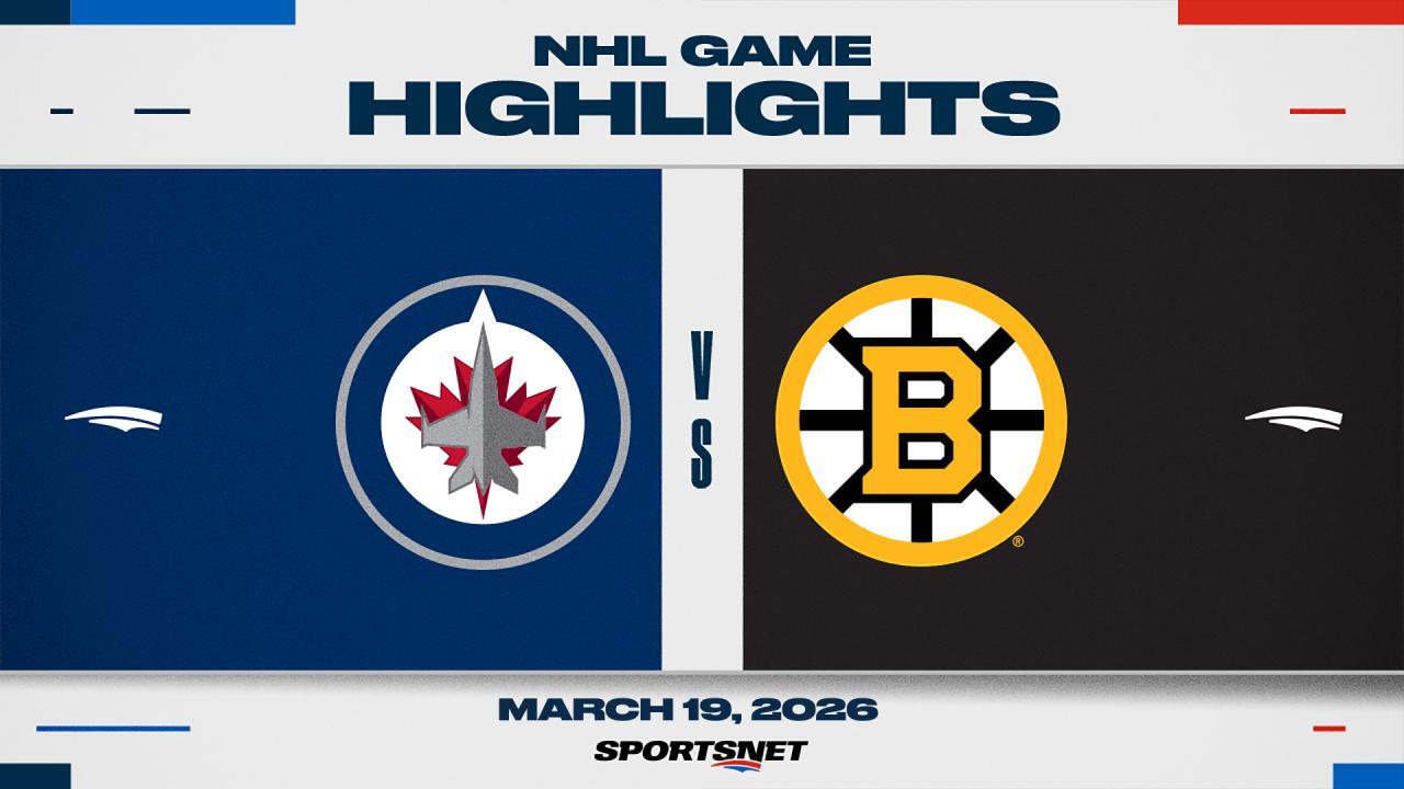 NHL Highlights: Bruins 6, Jets 1