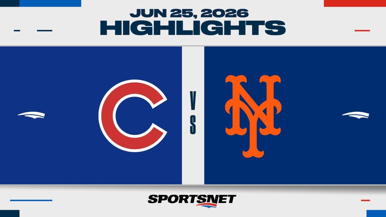 MLB Highlights: Cubs 4, Mets 3 (F/10)