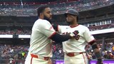 Giants’ Ramos scores little league HR after Gimenez air mails throw to third