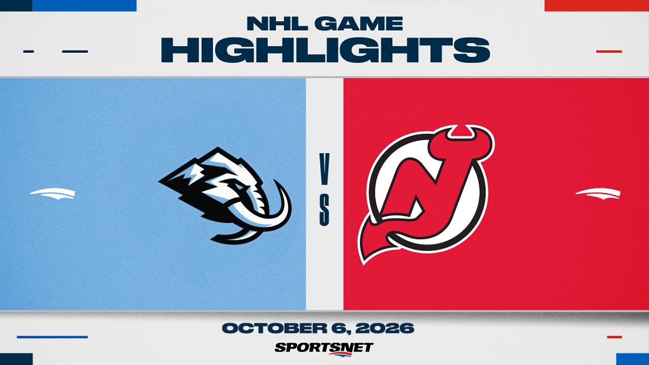NHL Highlights: Mammoth 5, Devils 3