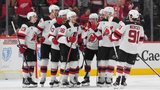 Devils’ Jack Hughes dazzles with breakaway OT winner vs. Red Wings