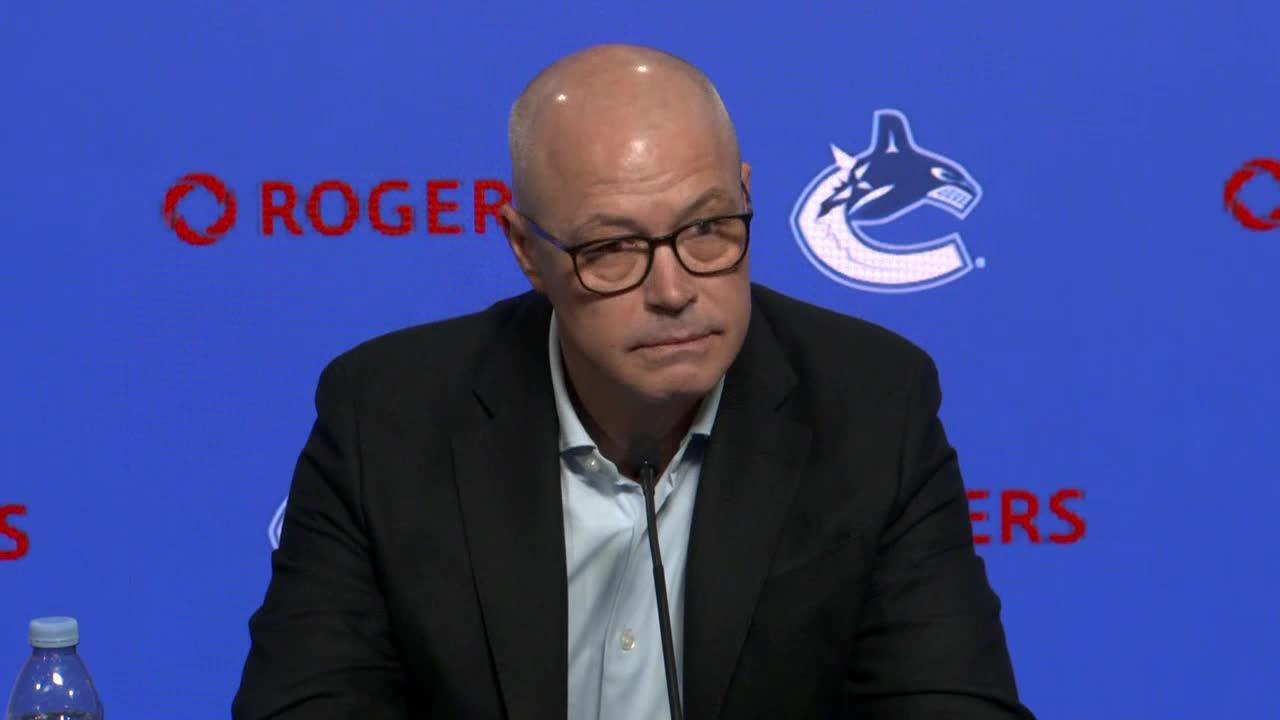 Allvin praises Pettersson’s work ethic, expects bounce-back season