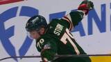 Wild’s Hughes delivers slick assists to Sturm for third-period equalizer