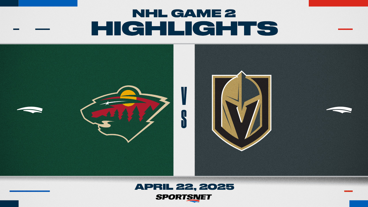 NHL Game 2 Highlights: Wild 5, Golden Knights 2
