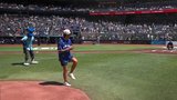 Maple Leafs’ top pick McKenna throws first pitch ahead of Blue Jays game
