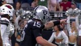 Mendoza finds Bech in end zone to record first touchdown as a Raider