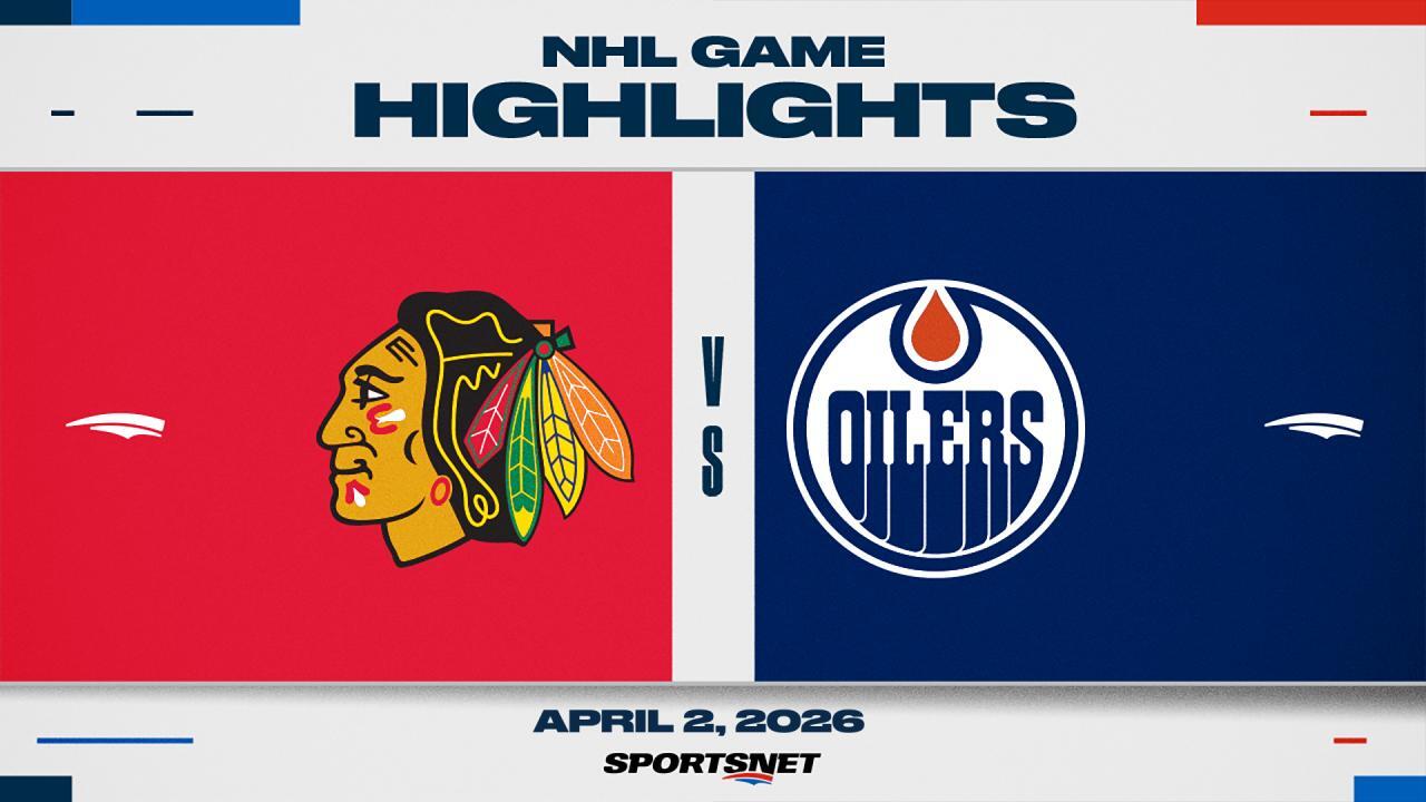 NHL Highlights: Oilers 3, Blackhawks 1