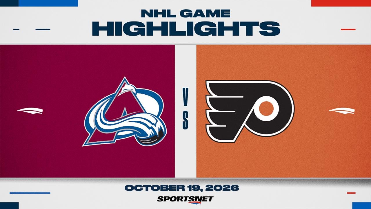 NHL Highlights: Flyers 3, Avalanche 2