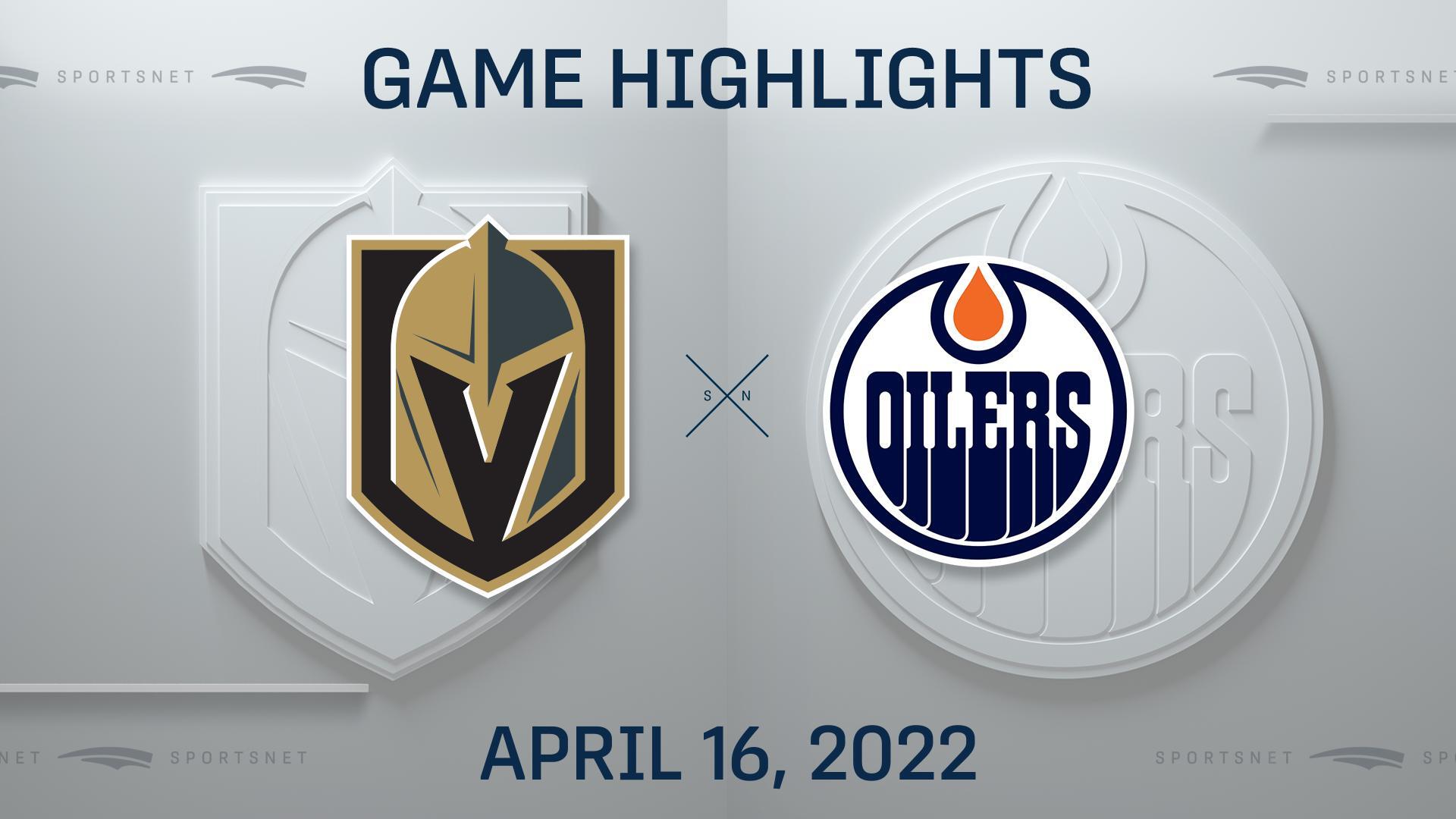 Oilers shut out Golden Knights 4-0, Smith stops all 39 shots he