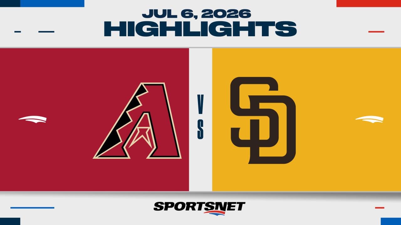 MLB Highlights: Diamondbacks 10, Padres 0