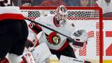 Senators’ Ullmark makes desperation glove save to rob Hurricanes’ Hall