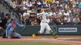 Athletics’ Langeliers kicks off ‘Las Vegas week’ with leadoff blast