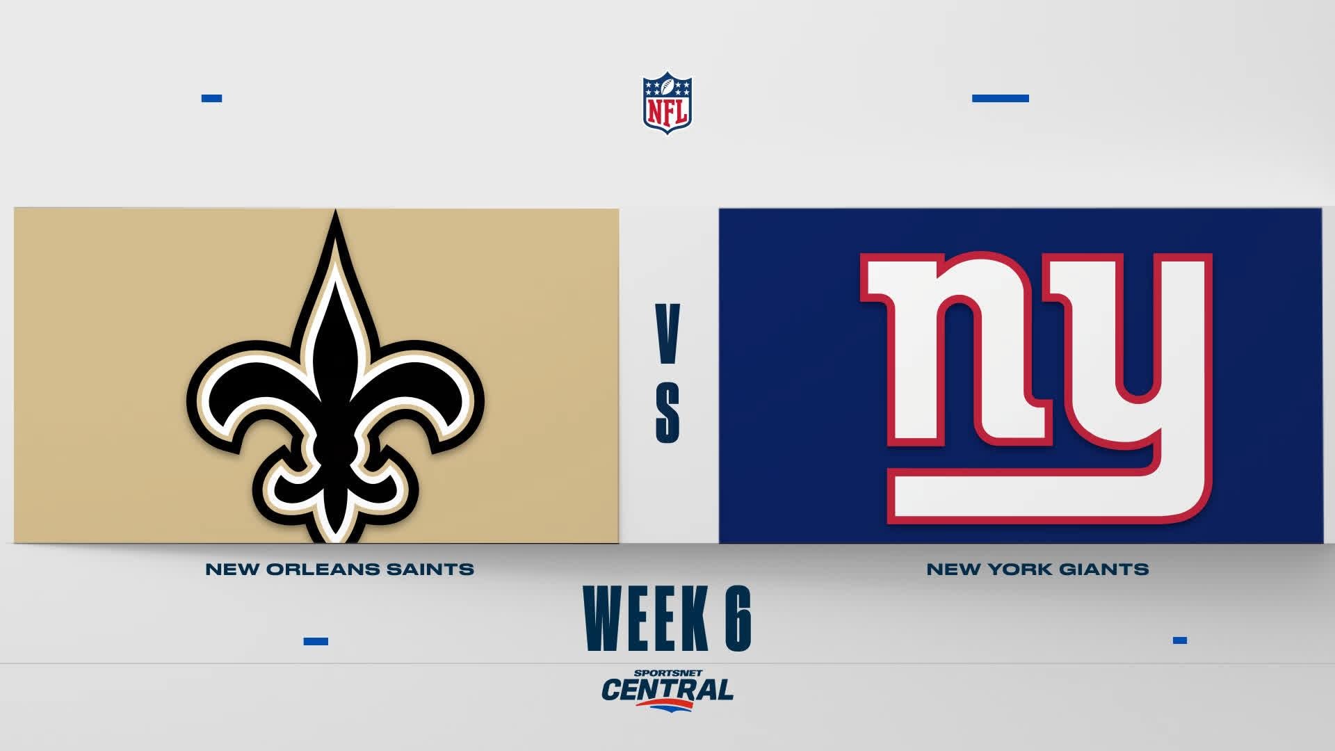 NFL Highlights: Saints 34, Giants 27