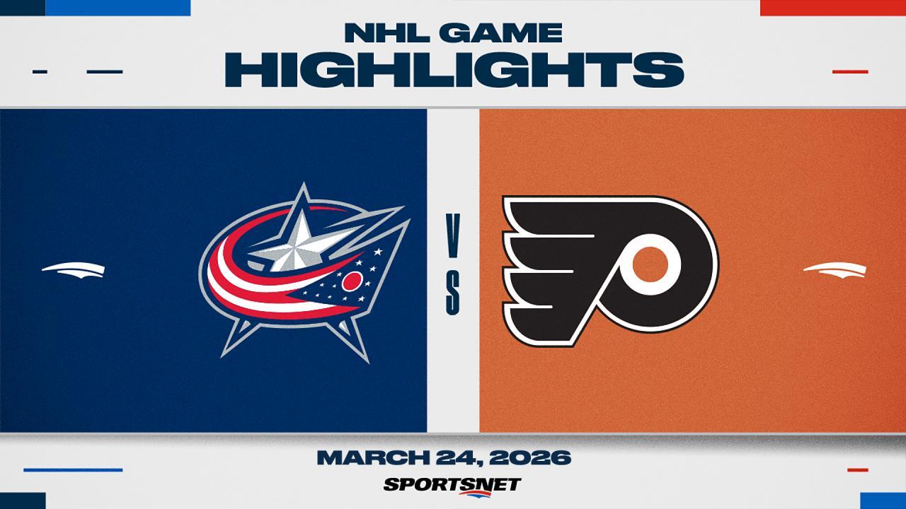 NHL Highlights: Blue Jackets 3, Flyers 2